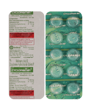Cyclopam-MF 10mg/250mg Tablet