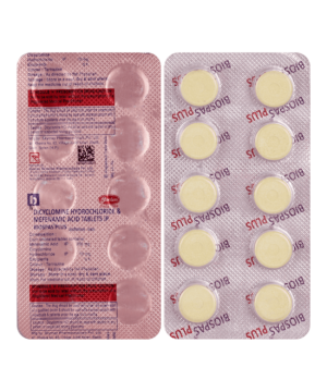 Biospas Plus 10mg/250mg Tablet