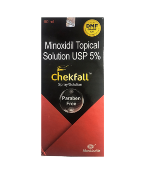Chekfall 5% Topical Solution Paraben Free
