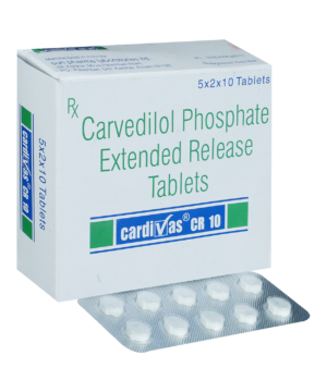 Cardivas CR 10 Tablet