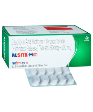 Alsita M 50mg/500mg Tablet ER