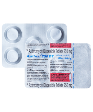 Azithral 250mg DT Tablet