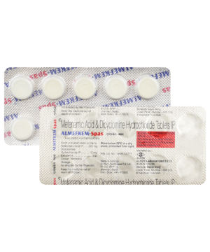 Almefkem Spas 10mg/250mg Tablet