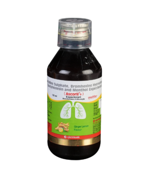 Ascoril Plus Expectorant Ginger Lemon