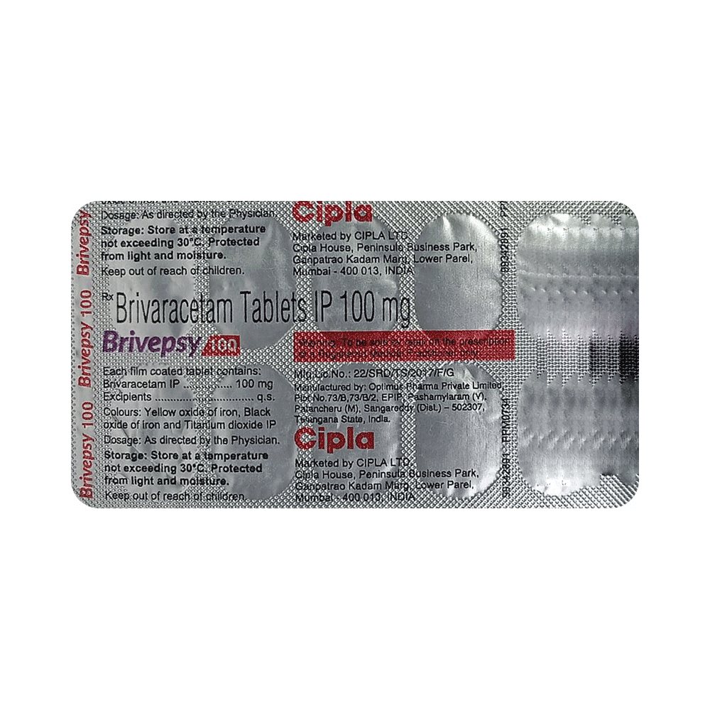 Brivepsy 100mg Tablet