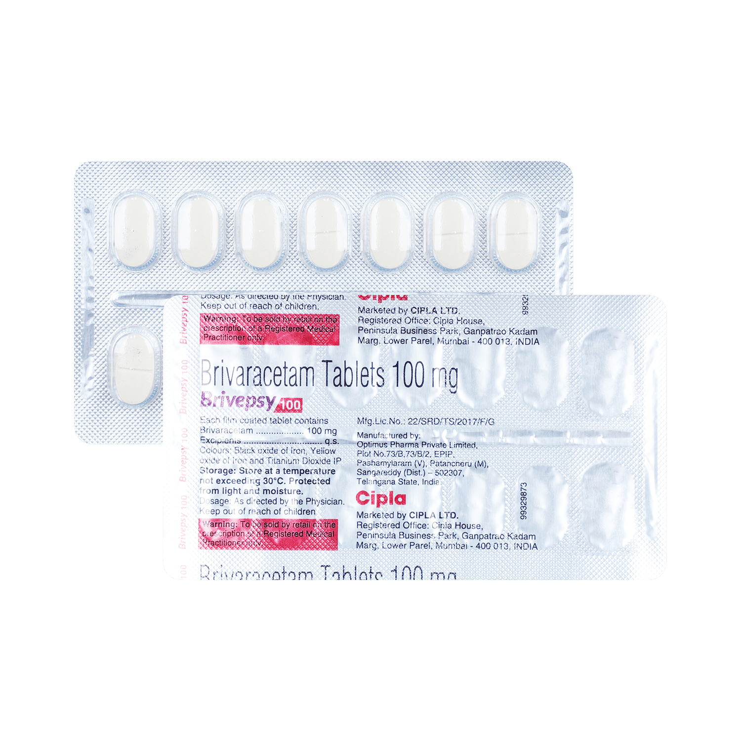 Brivepsy 100mg Tablet