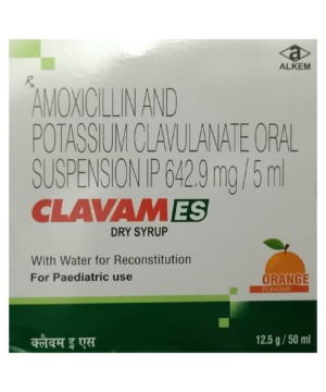 Clavam ES Dry Syrup Orange