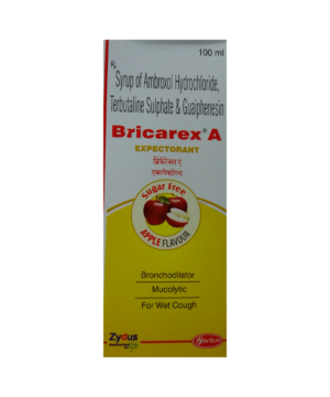 Bricarex A Expectorant Apple Sugar Free