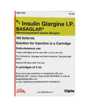 Basaglar 100 Units/ml Cartridge