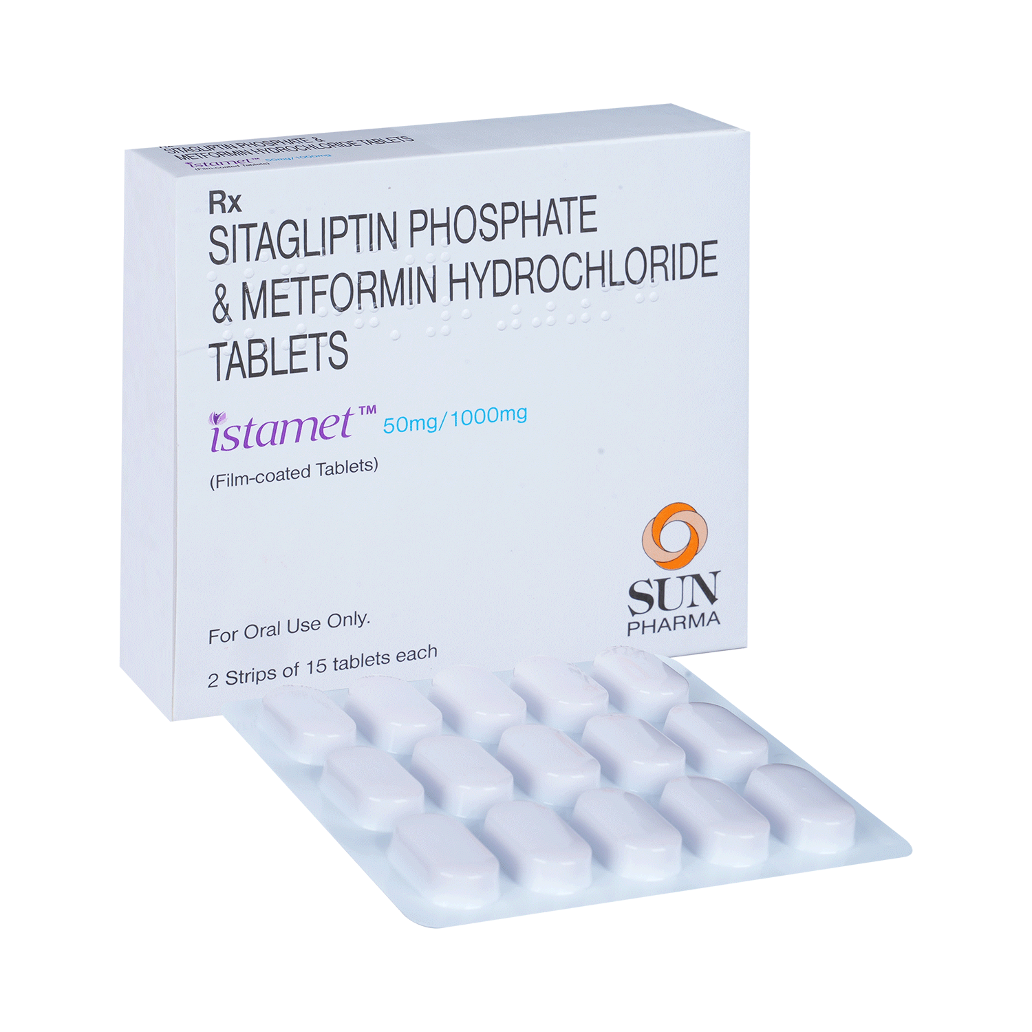 Istamet 50mg/1000mg Tablet