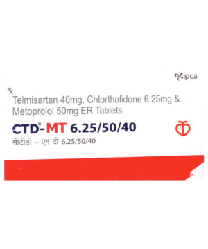CTD-MT 6.25/50/40 Tablet ER