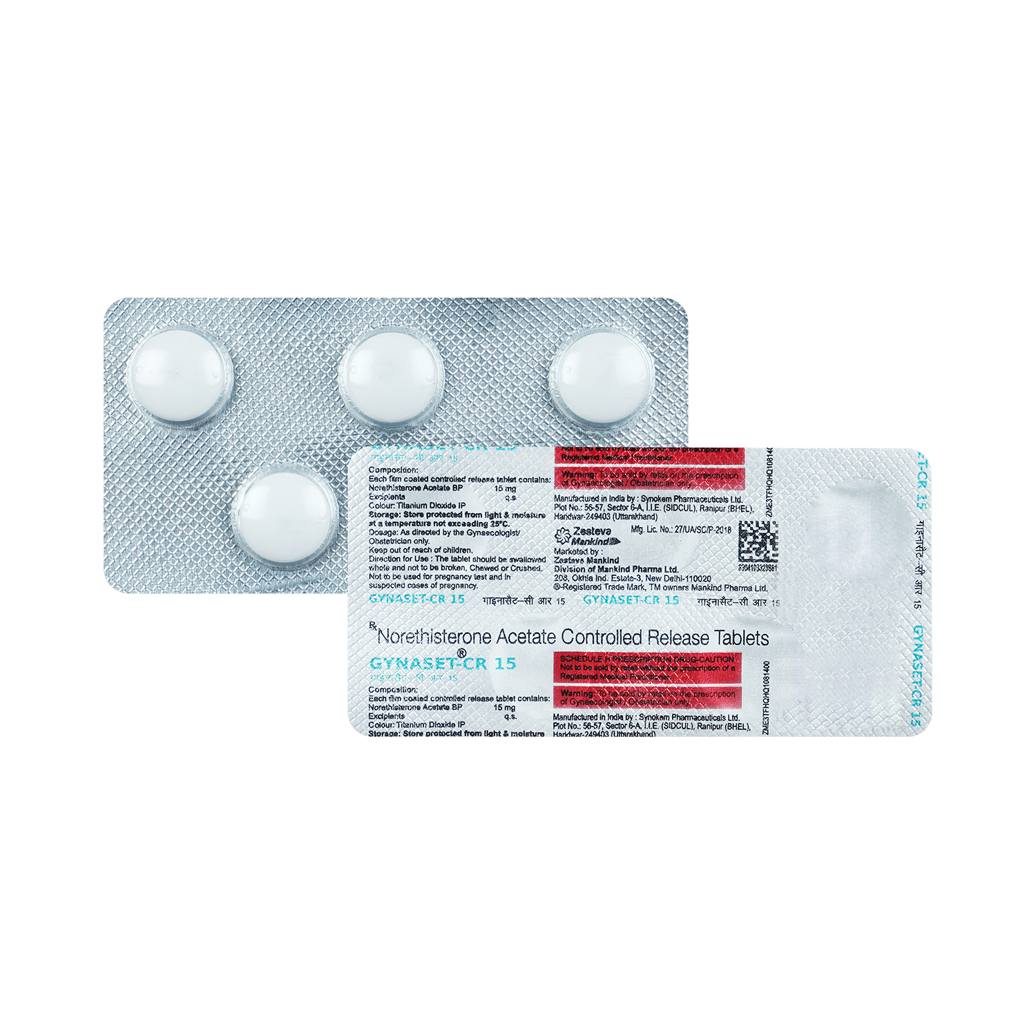 Gynaset-CR 15 Tablet