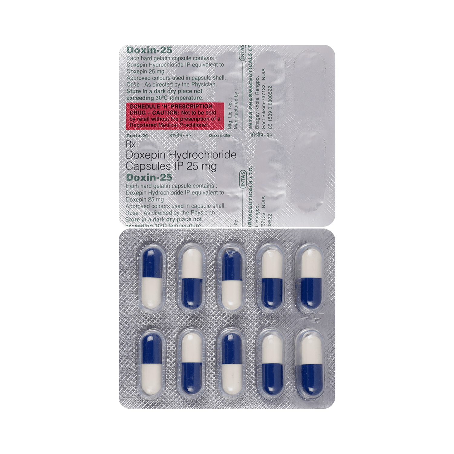 Doxin 25mg Capsule