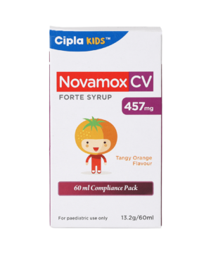 Novamox CV Forte Syrup Tangy Orange