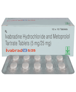 Ivabrad M 5mg/25mg Tablet