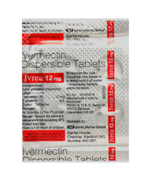 Ivrea 12mg Tablet DT