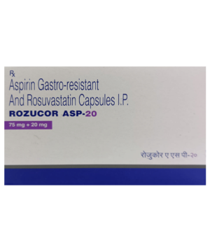 Rozucor ASP 20mg/75mg Capsule