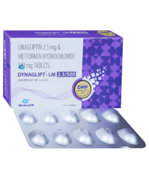 Dynaglipt LM 500mg/2.5mg Tablet