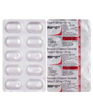 Lmx Forte 500mg/125mg Tablet