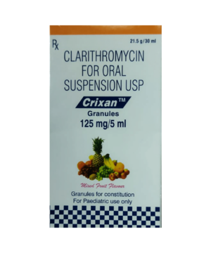 Crixan 125mg Granules Mixed Fruit