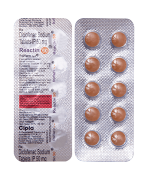 Reactin 50mg Tablet