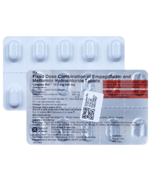Cospiaq Met 12.5mg/500mg Tablet