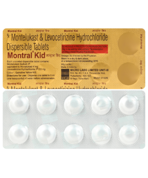 Montral Kid 2.5 mg/4 mg Tablet