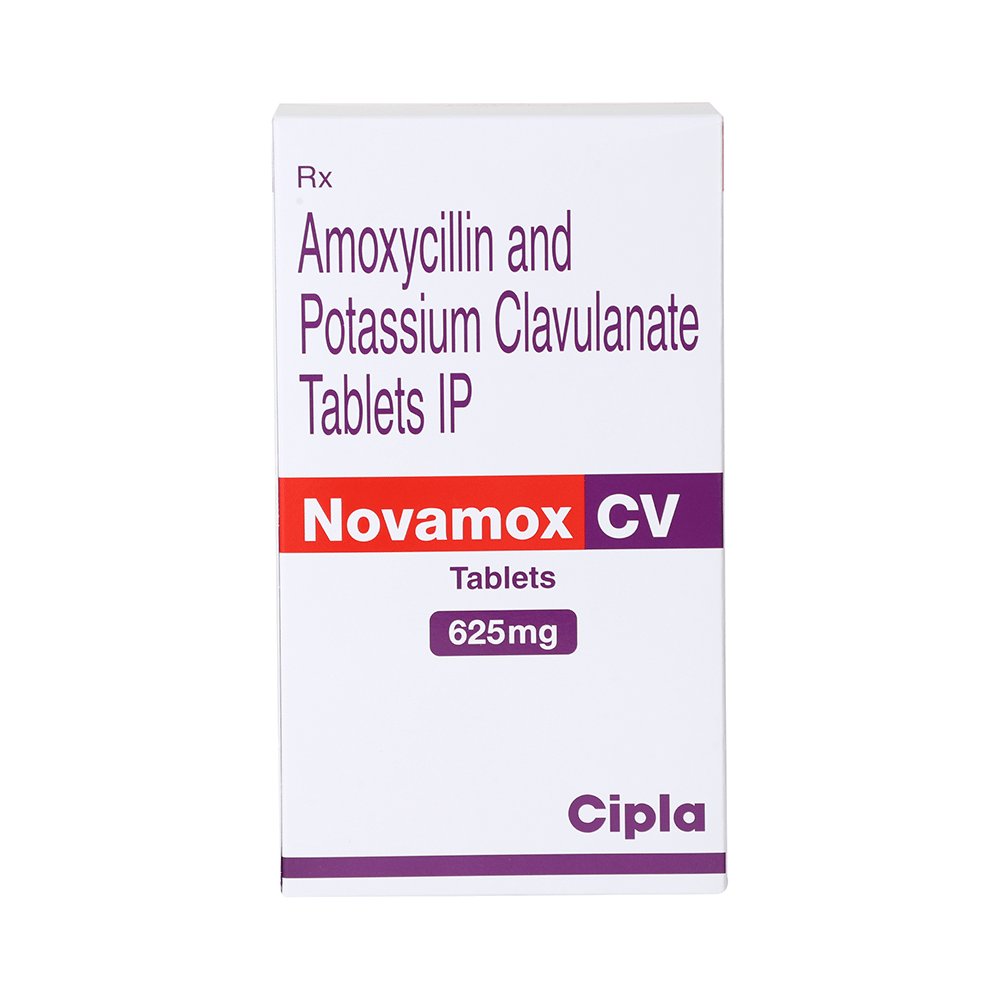Novamox CV 625mg Tablet