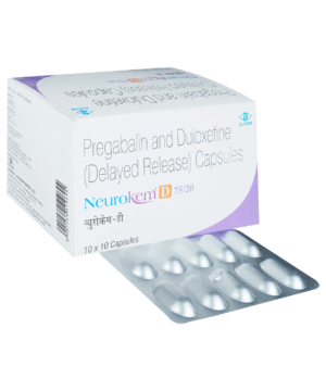 Neurokem D 75mg/20mg Capsule