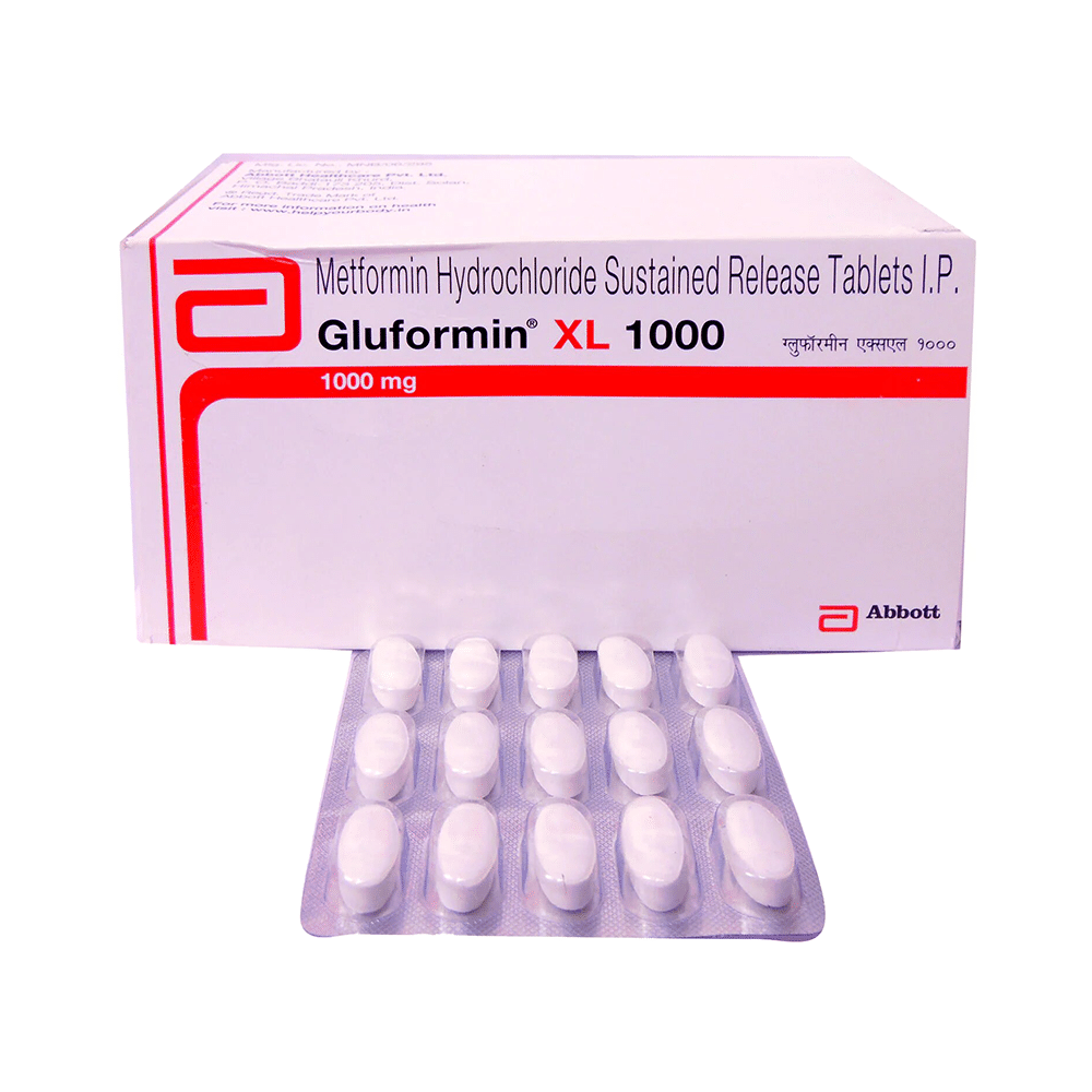 Gluformin XL New 1000 Tablet PR