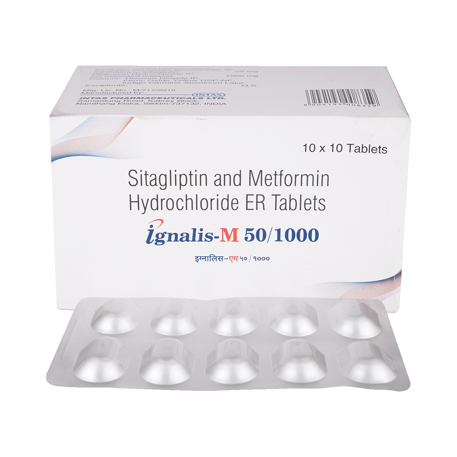 Ignalis-M 50/1000 Tablet ER