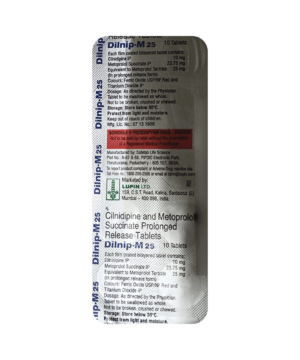 Dilnip M 10mg/25mg Tablet PR
