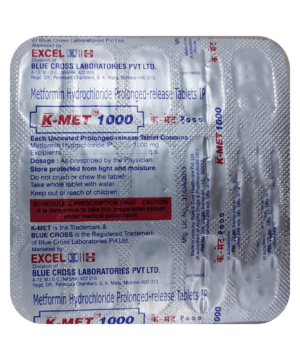 K-Met 1000mg Tablet PR