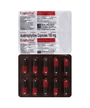 Erophylline 100mg Capsule