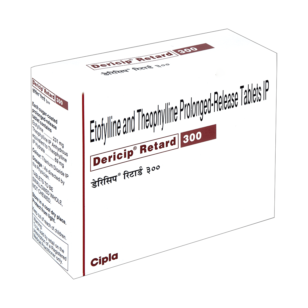 Dericip Retard 300 Tablet PR