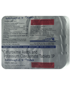 Milcef CV 500 Tablet