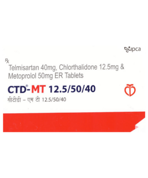 CTD-MT 12.5/50/40 Tablet ER