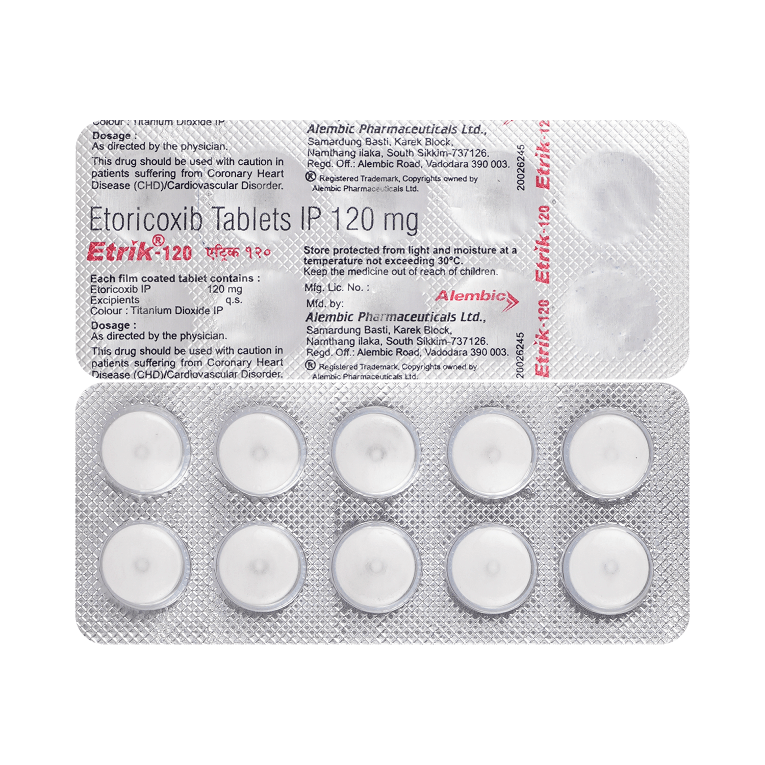 Etrik 120mg Tablet