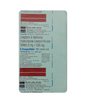Linapride M 1000mg/5mg Tablet XR