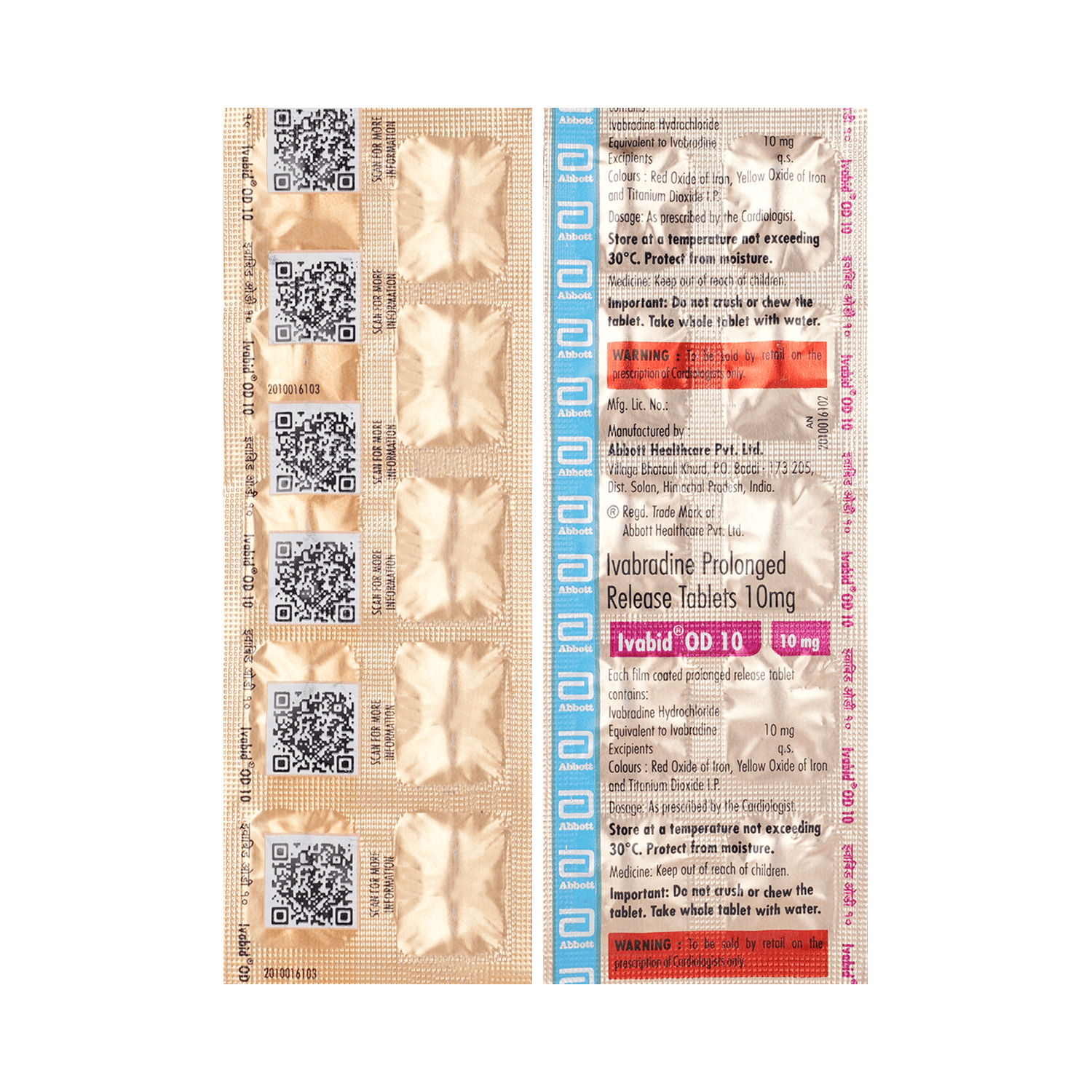 Ivabid OD 10 Tablet