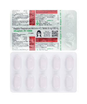 Lupisit M 50mg/1000mg Tablet