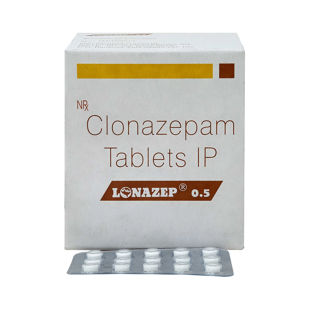 Lonazep 0.5mg Tablet