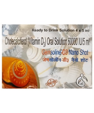 Gemsoline-D3 Nano Shot Sugar Free