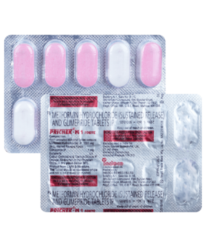 Prichek M Forte 1mg/1000mg Tablet SR