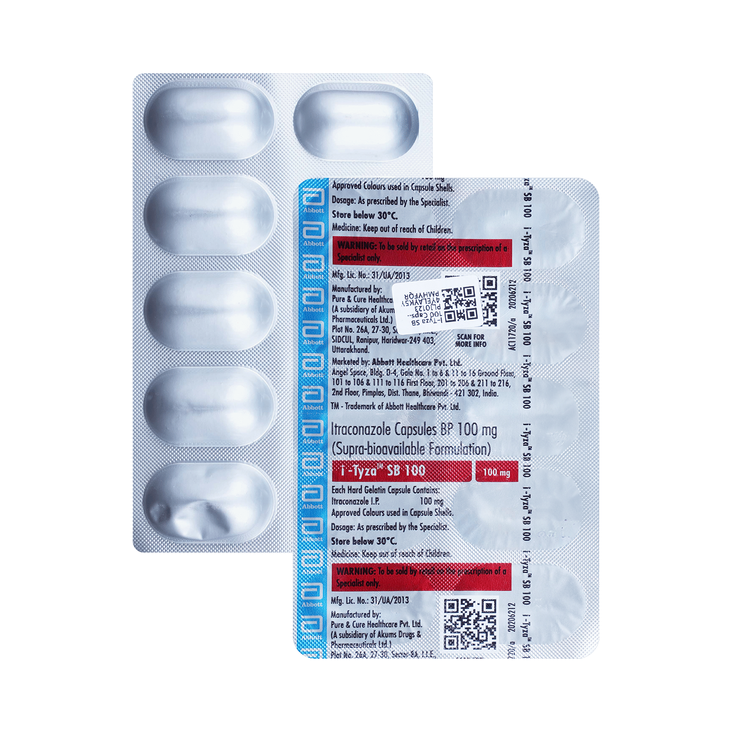 I-Tyza SB 100 Capsule