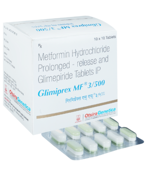 Glimiprex MF 3mg/500mg Tablet PR