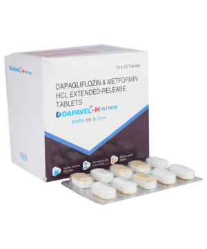 Dapavel M 10mg/1000mg Tablet