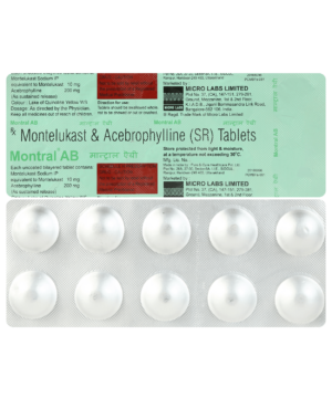 Montral AB 200mg/10mg Tablet