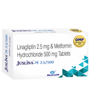 Juslina M 500mg/2.5mg Tablet