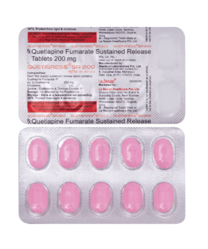 Quetigress 200mg Tablet SR